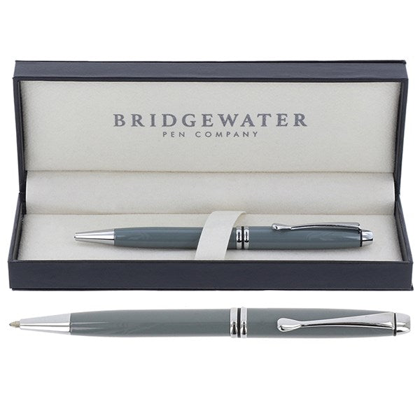 Bridgewater - Winchester Gloss Grey & Chrome Ball Pen