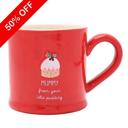 Christmas Embossed Mug - Mummy