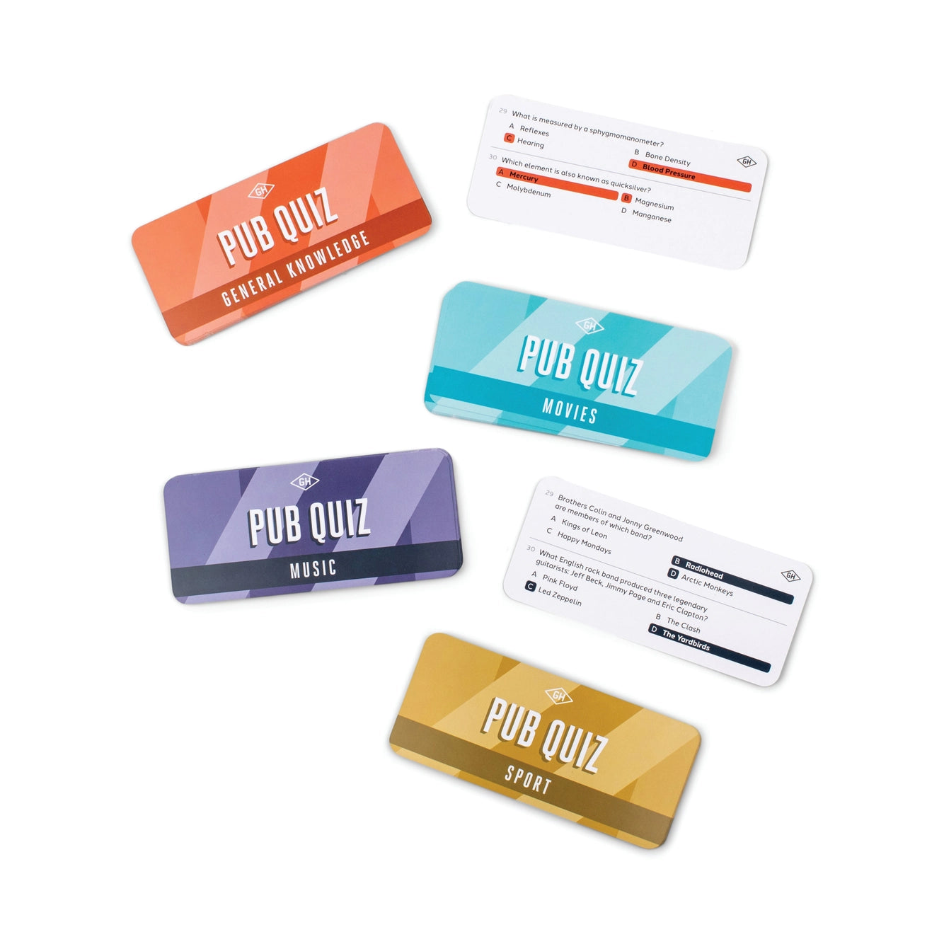 Can of 'Pub Quiz' trivia game by Gentlemen's Hardware