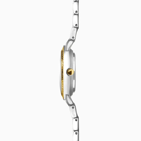 Sekonda Amelia Ladies Watch | Two Tone Case & Alloy Bracelet with Champagne Dial