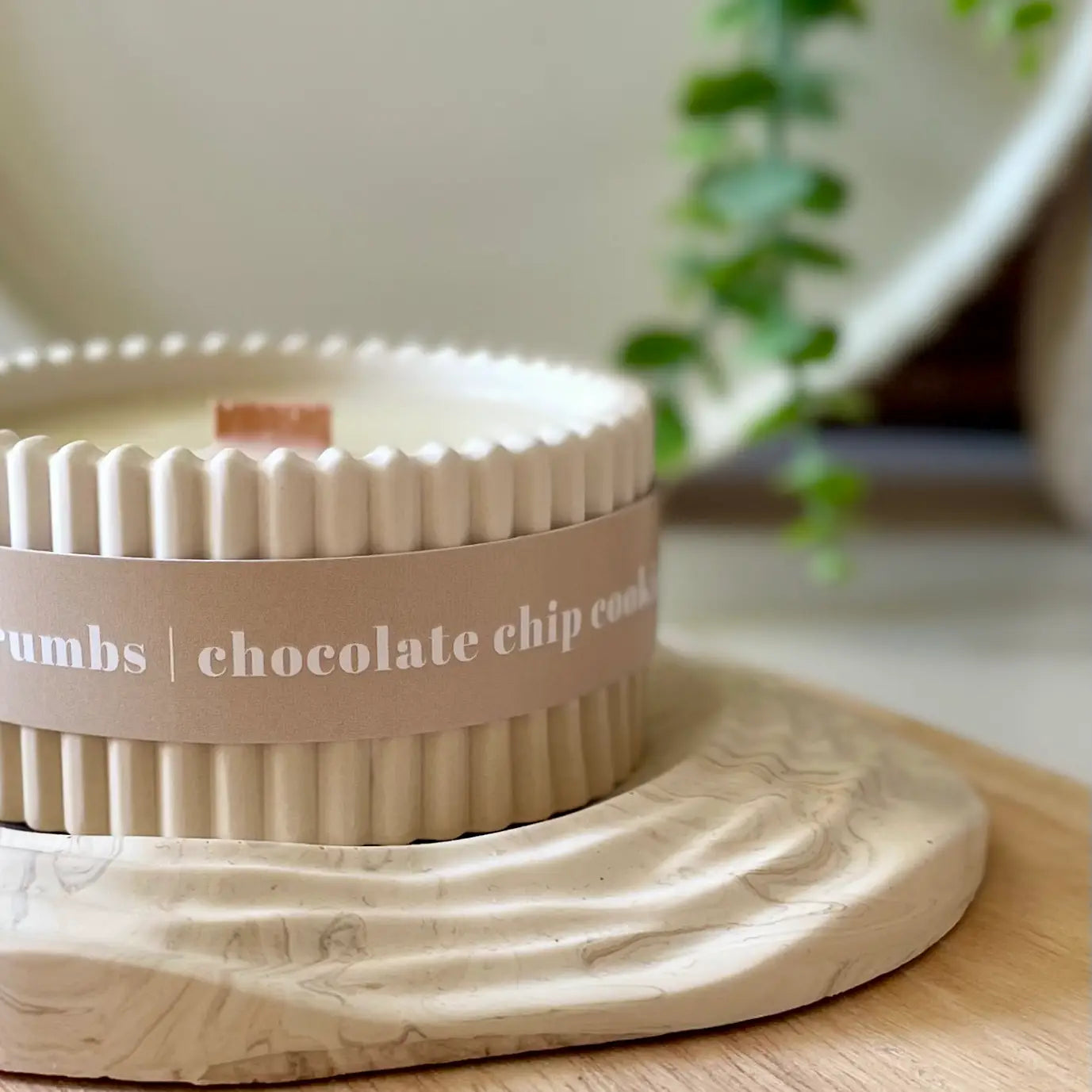 Chocolate Chip Cookie Candle