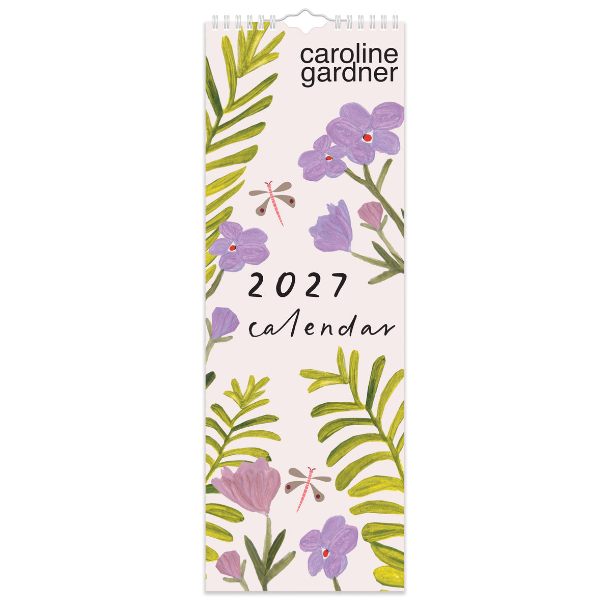 Caroline Gardner 2027 Wildlife Slim Calendar