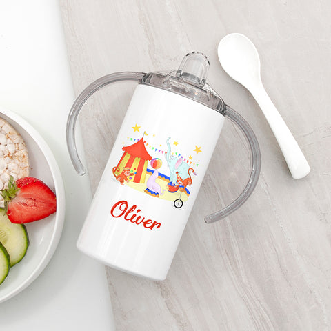 Personalised Fairy Kids Circus Sippy Cup