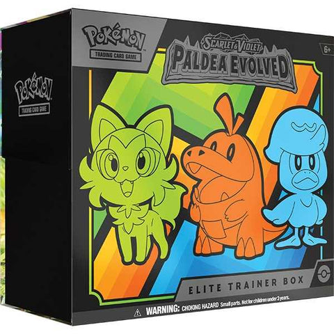 Pokémon Cards - Paldea Evolved - Elite Trainer Box
