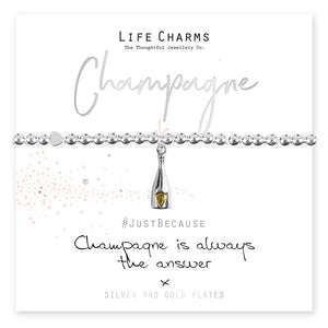 Champagne Is Always The Answer Bracelet