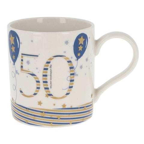 Male Age Mug - 50th