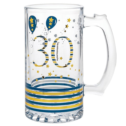 Male Age Tankard - 30th