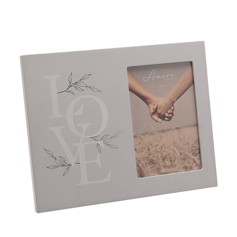 Grey Photo Frame Love Letters - 4 X 6