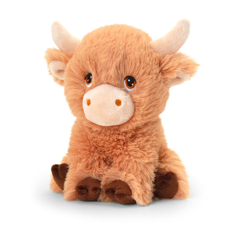 Keeleco - 18cm Shaggy Highland Cow