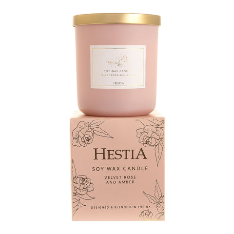 Hestia Candle - Velvet Rose & Amber