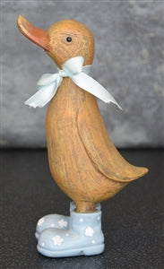 Wooden Duck Figure