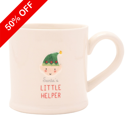 Christmas Embossed Mug - Elf