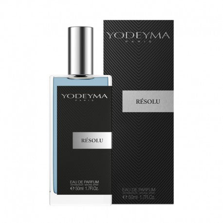 A bottle of Yodeyma Eau de Parfum 50ml with its packaging. The soft aroma of orange blossom, and the aromatic balance of ginger and sage make a bold, seductive fragrance. Smells like:&nbsp;Y by YSL
