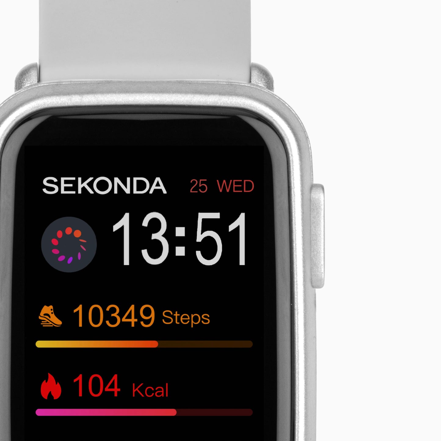Sekonda Track Smart Watch | Grey Case & Silicone Strap