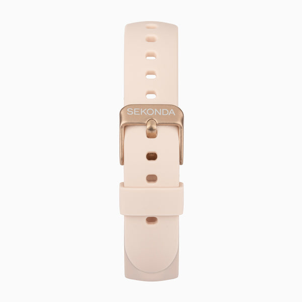 Sekonda Track Smart Watch | Rose Gold Case & Pink Silicone Strap