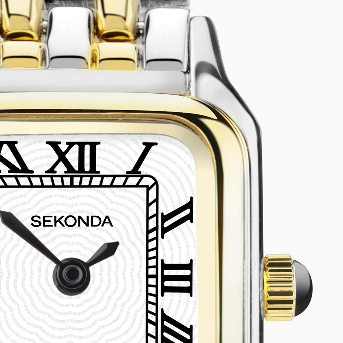 Sekonda Monica Ladies Watch | Two Tone Case & Alloy Bracelet with White Dial