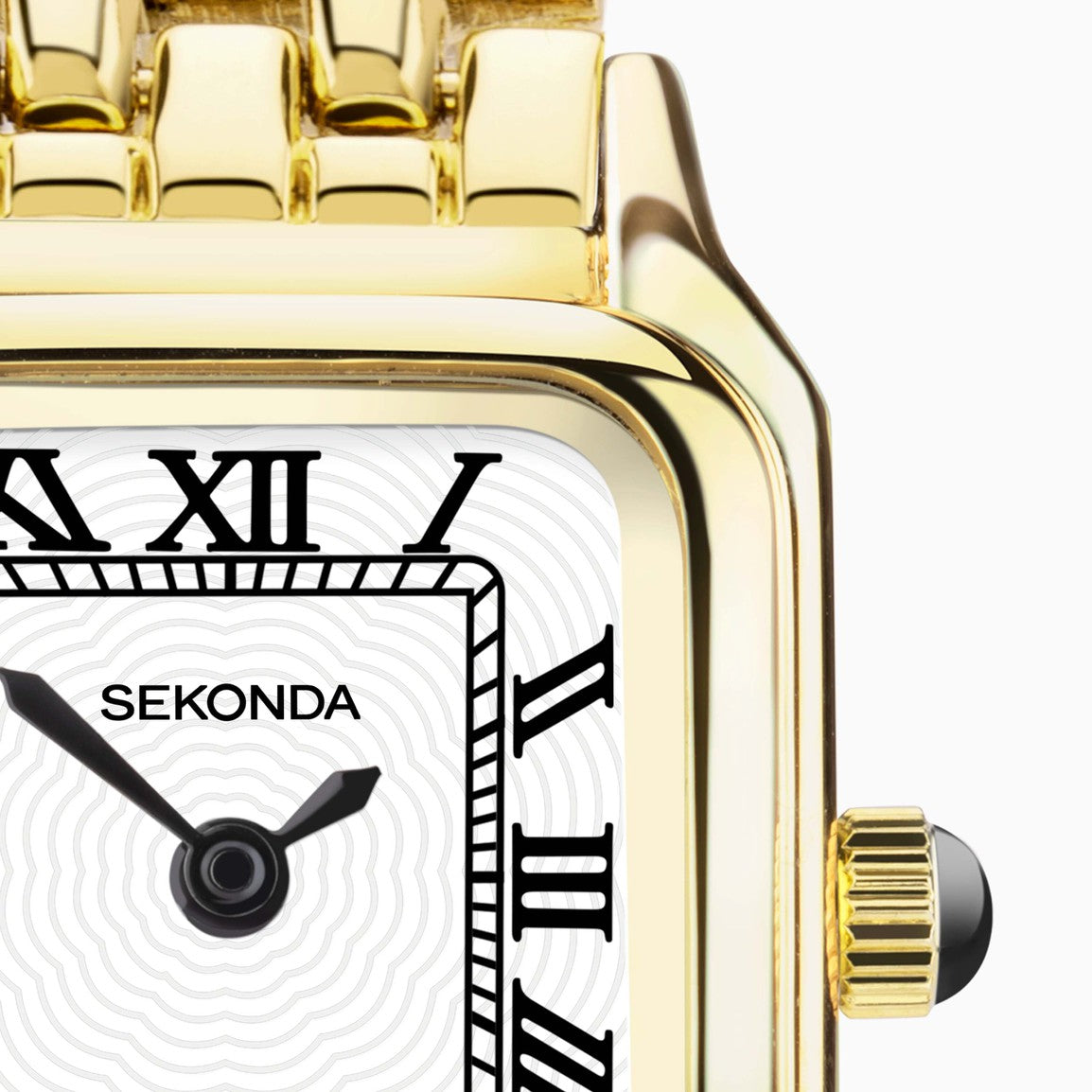 Sekonda Monica Ladies Watch | Gold Alloy Case & Bracelet with White Dial