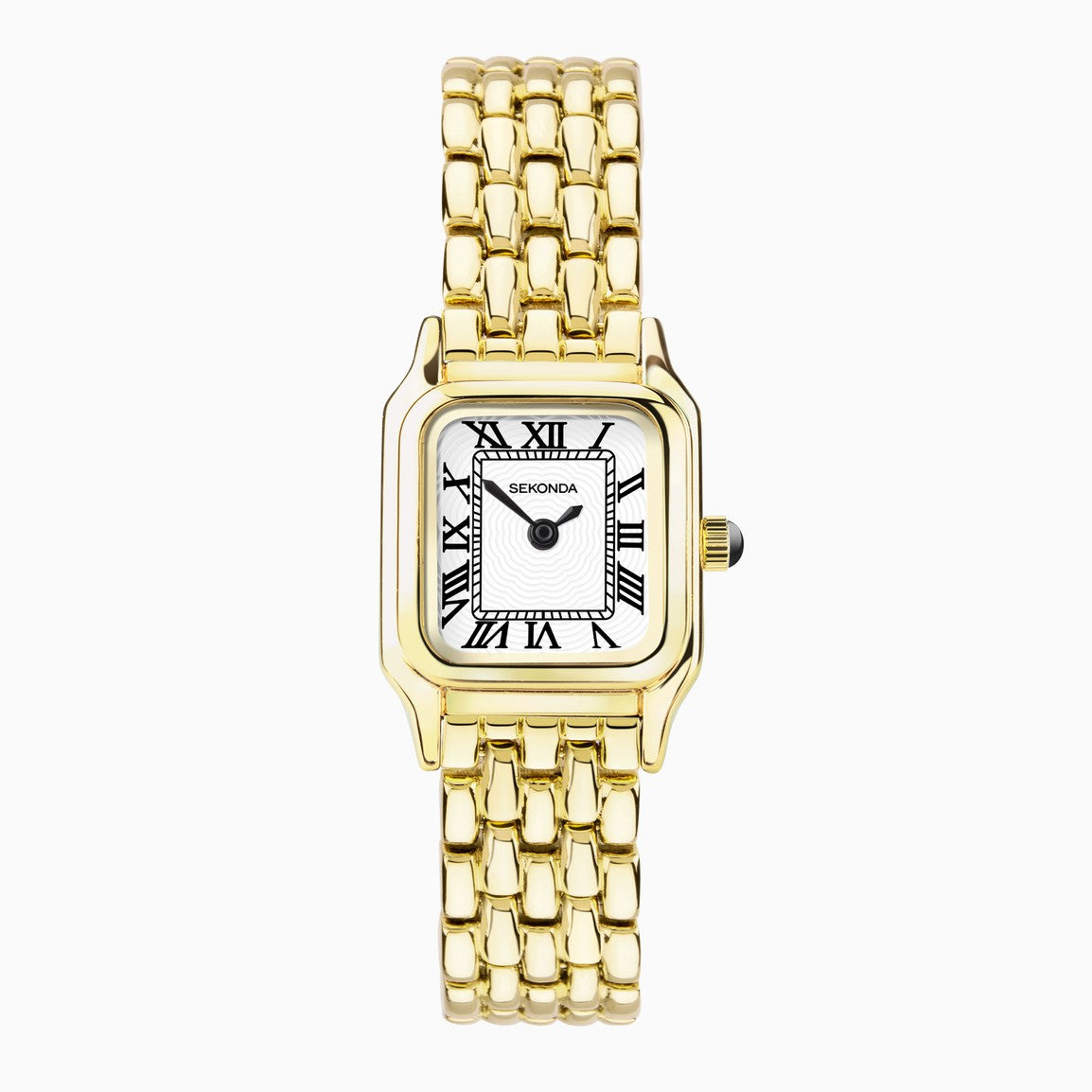 Sekonda Monica Ladies Watch | Gold Alloy Case & Bracelet with White Dial