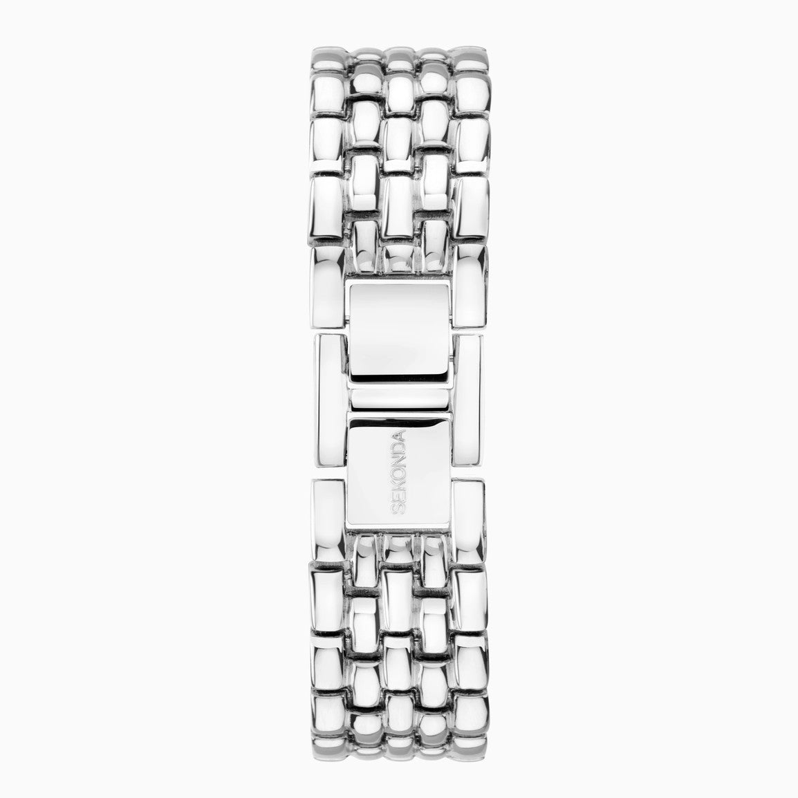 Sekonda Monica Maxi Ladies Watch | Silver Large Alloy Case & Bracelet with White Dial
