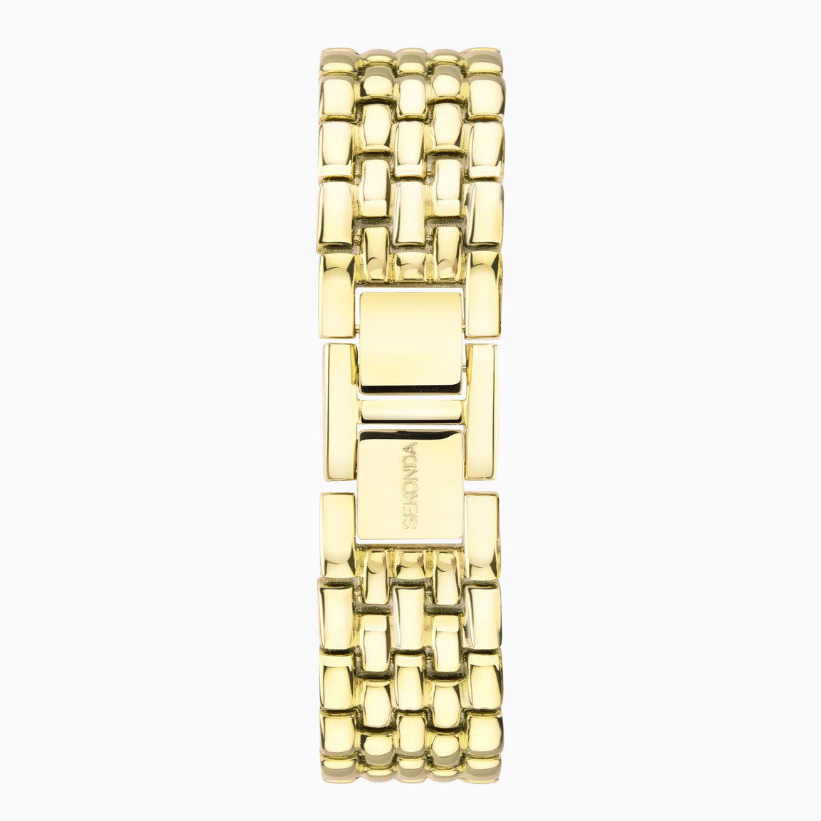 Sekonda Monica Maxi Ladies Watch | Gold Large Alloy Case & Bracelet with White Dial