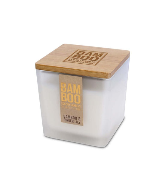 Bamboo & Ginger Lily Bamboo Large Jar Candle