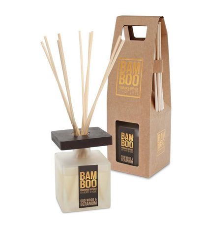Oudwood & Geranium Bamboo Fragrance Diffuser