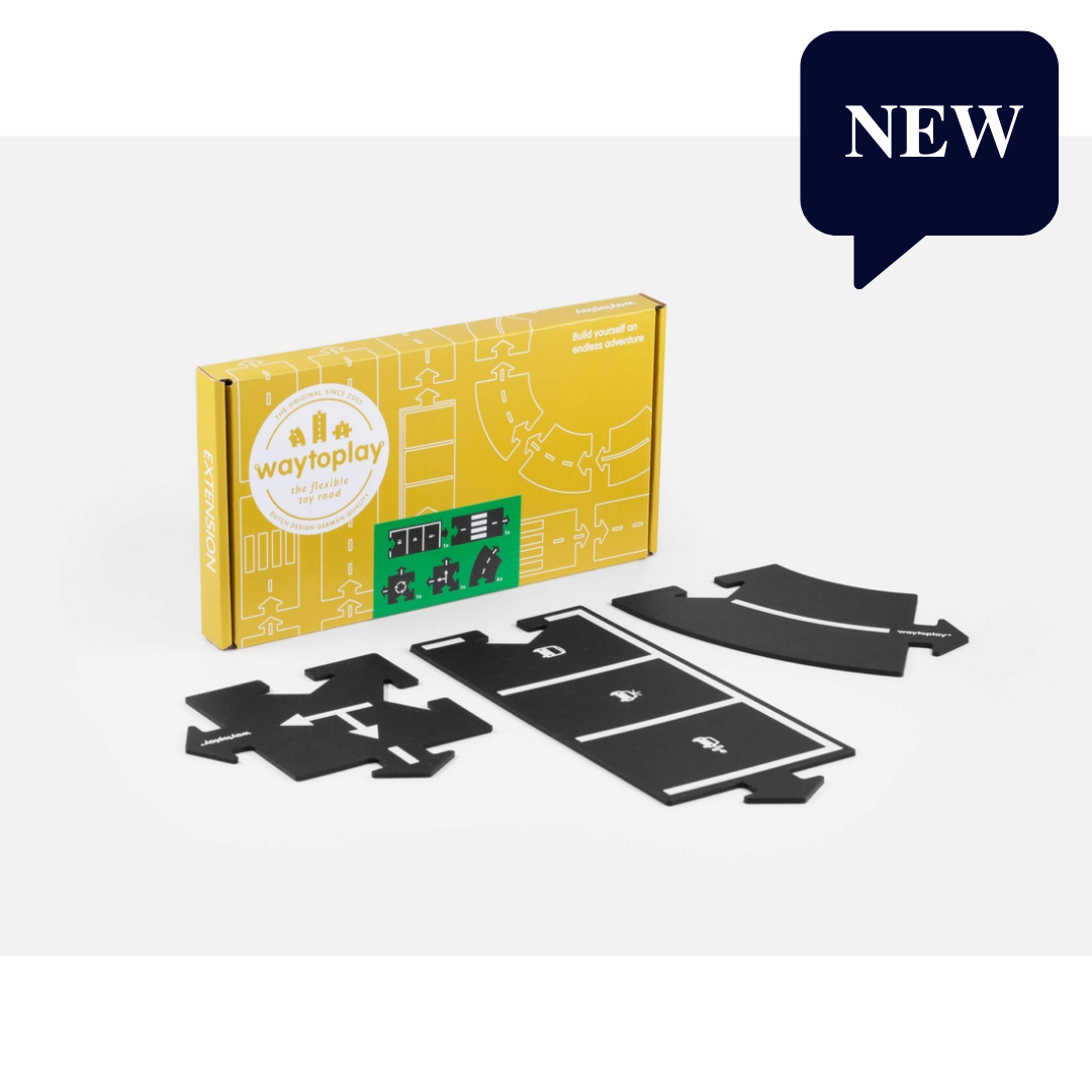 Flexible Toy Road Extension Set - Mixed Parts