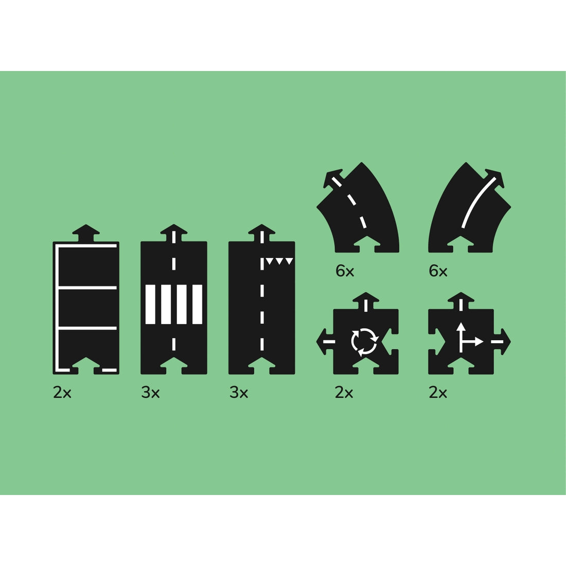 Large Flexible Toy Road Set - Highway