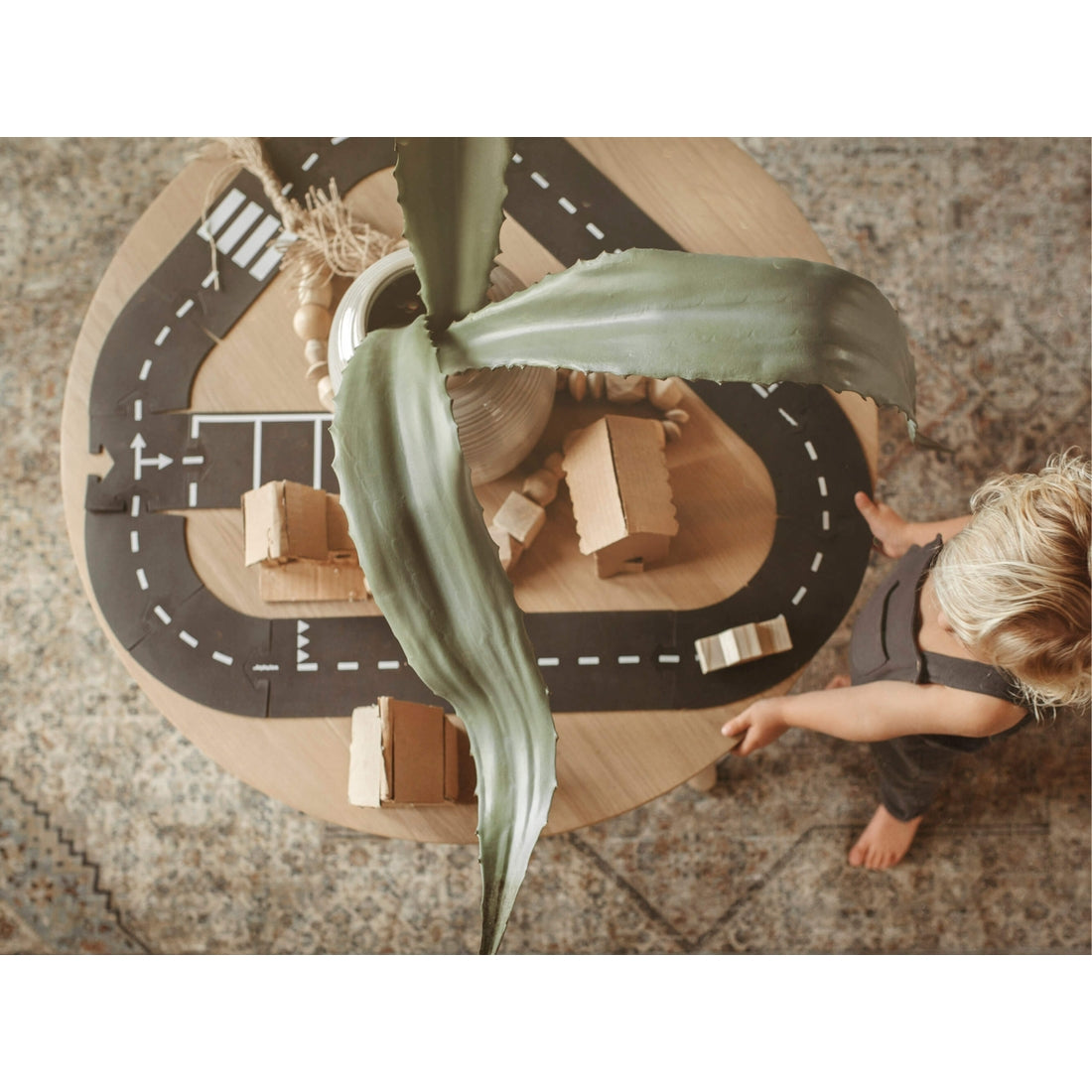 Small Flexible Toy Road Set - Ringroad