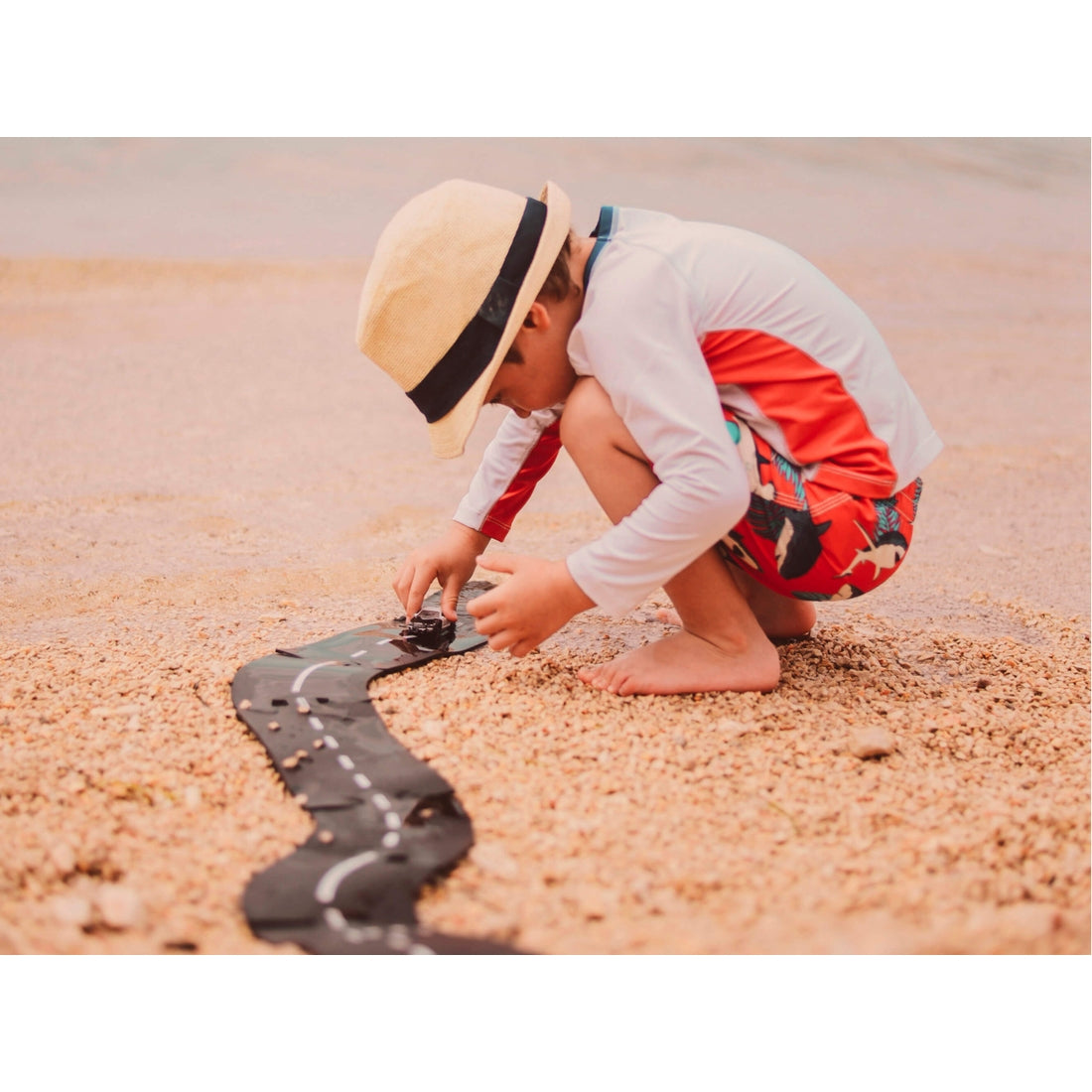 Small Flexible Toy Road Set - Ringroad