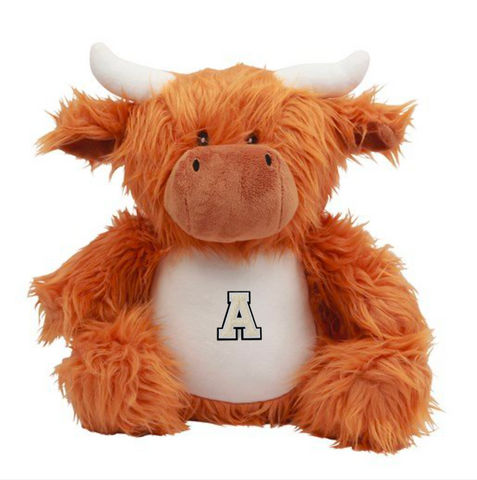 Personalised Zippies - Highland Cow