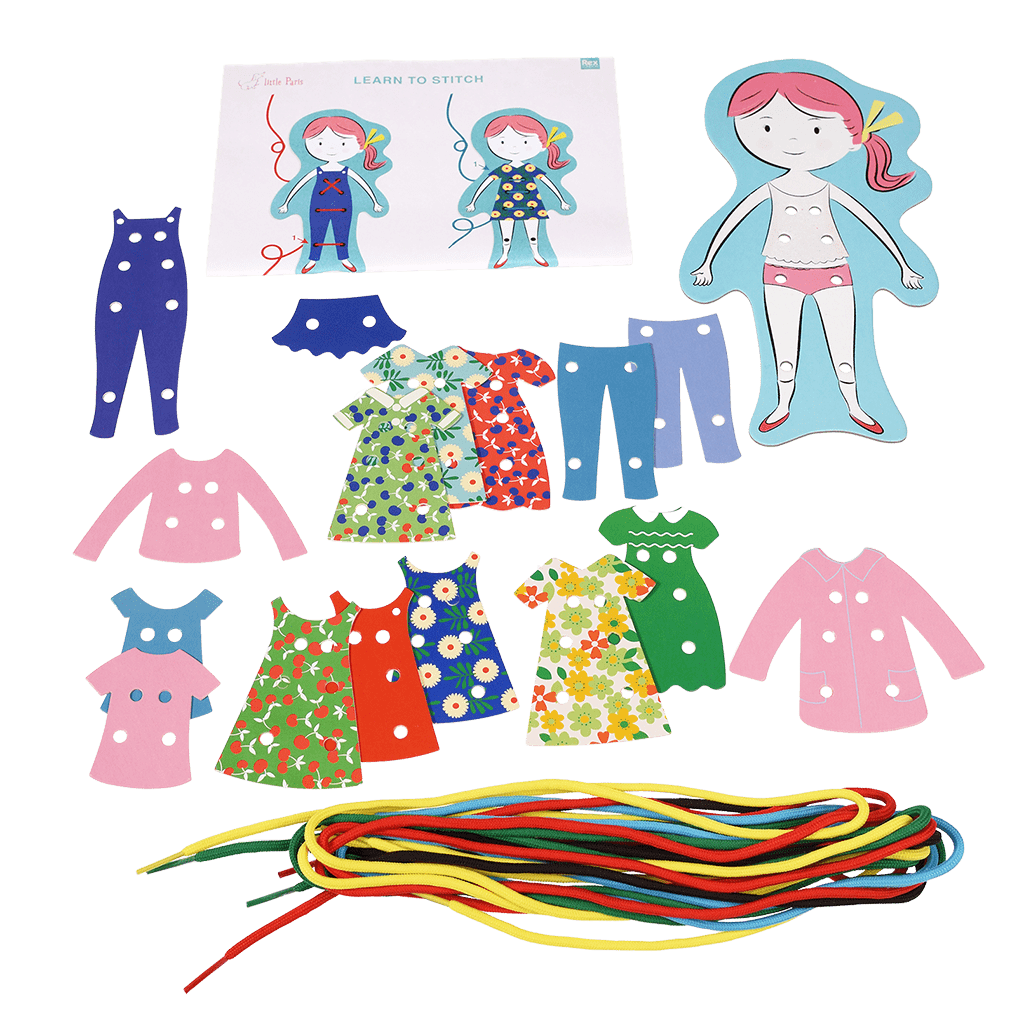 Learn To Stitch - Dress Up Dolly