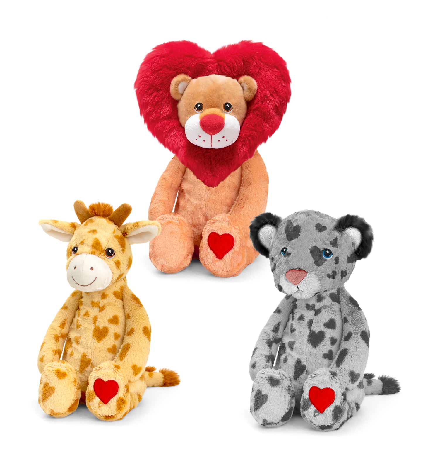 Keeleco - 20cm Valentines Wild With Heart - Lion