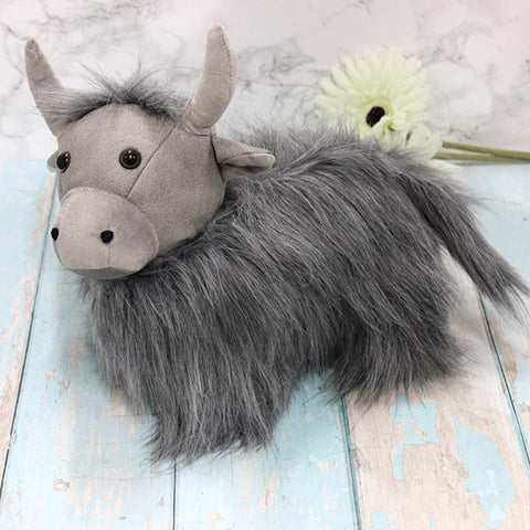 Grey Pals Doorstops Jumbo - Highland coo