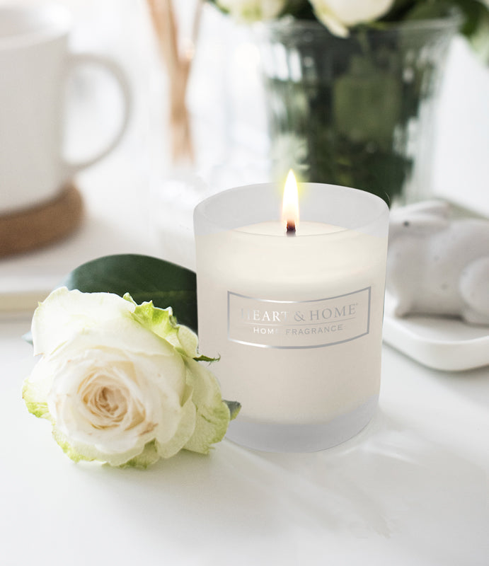 Glass Votive Candle - Cashmere