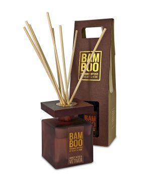 Amber Woods And Vetiver Bamboo Fragrance Diffuser