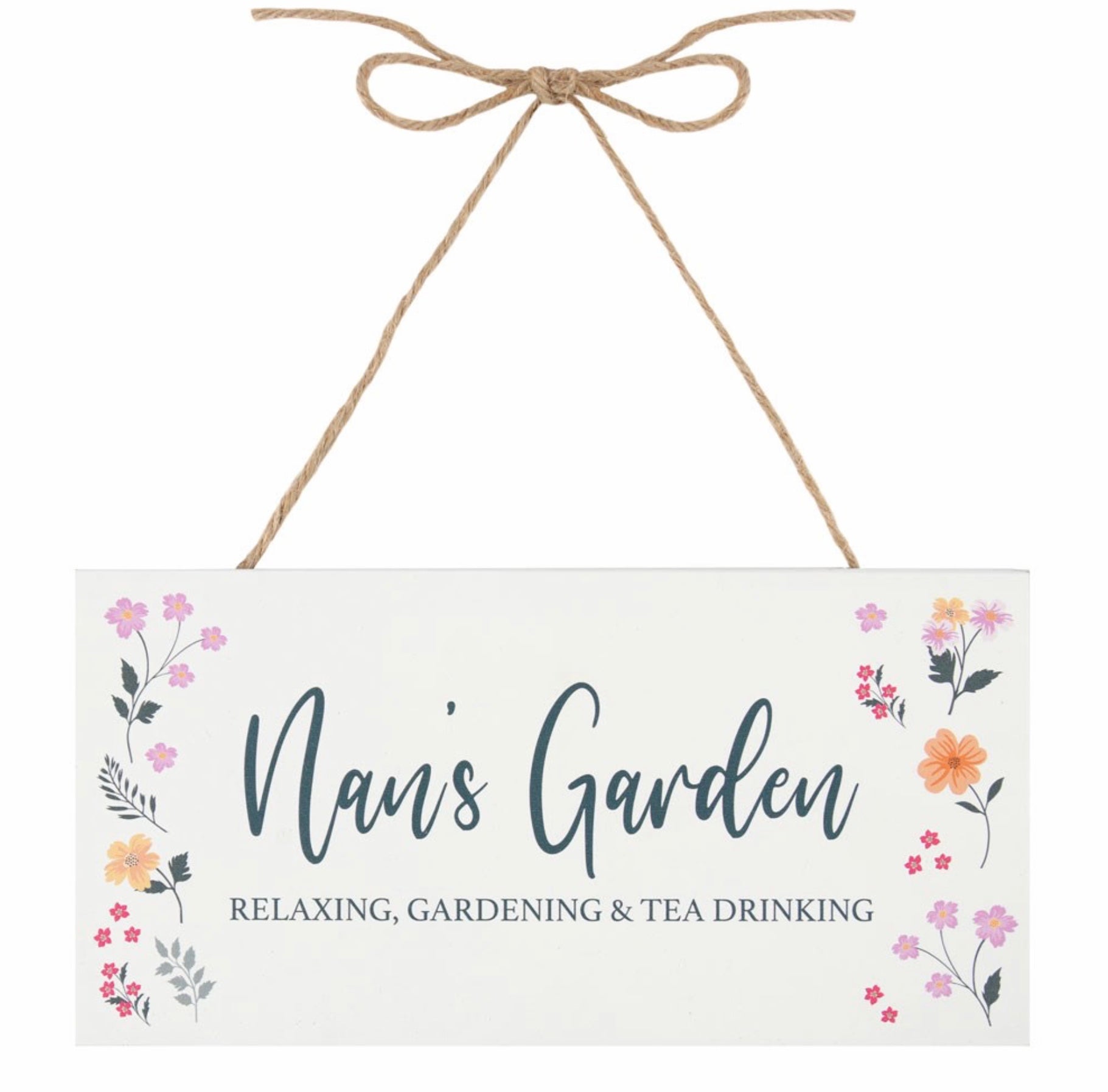 Nan’s Garden Hanging Sign