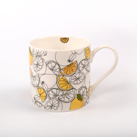 Belly Button Designs China Mug - Lemons Mug