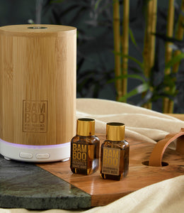 Amber Wood & Vetiver Bamboo Essential Oil Blend