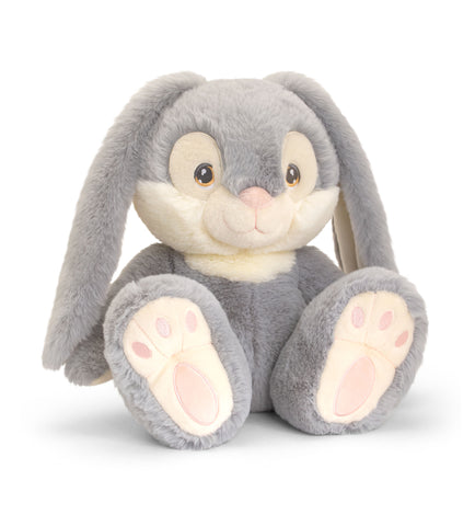 Keeleco - 30cm Patchfoot Rabbits - Grey