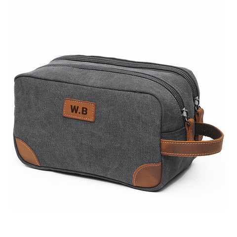Deluxe Denim Wash Bag