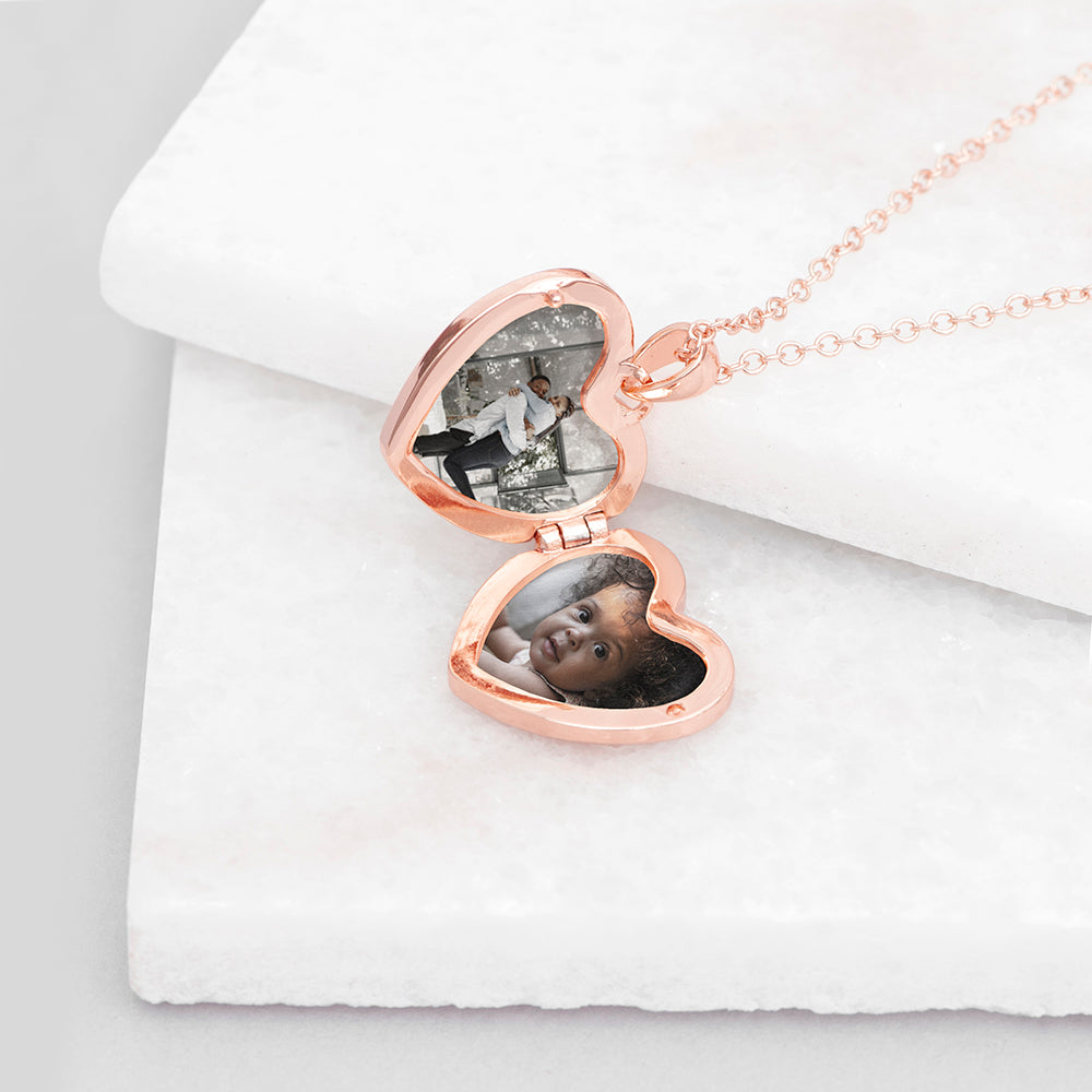 Personalised Heart Photo Locket