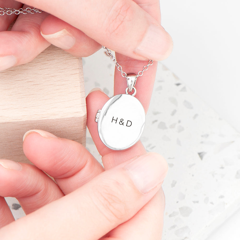 Personalised Oval Photo Locket