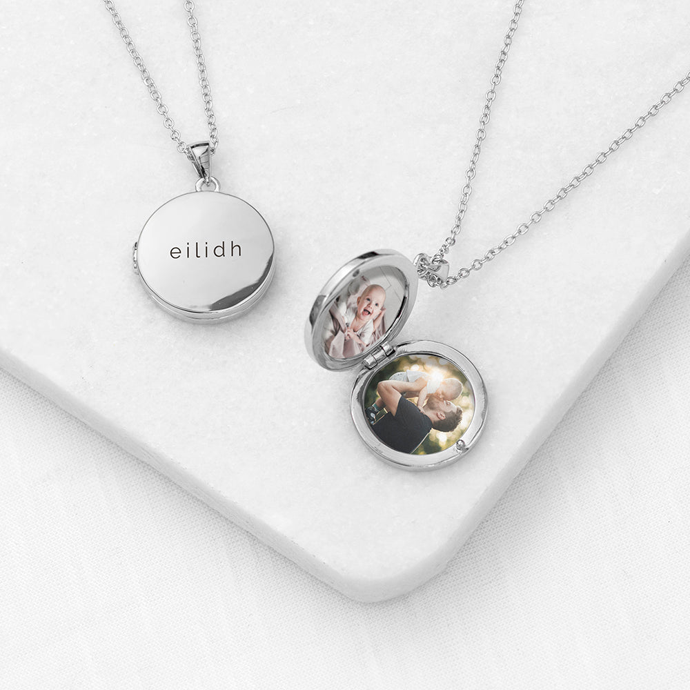 Personalised Round Photo Locket