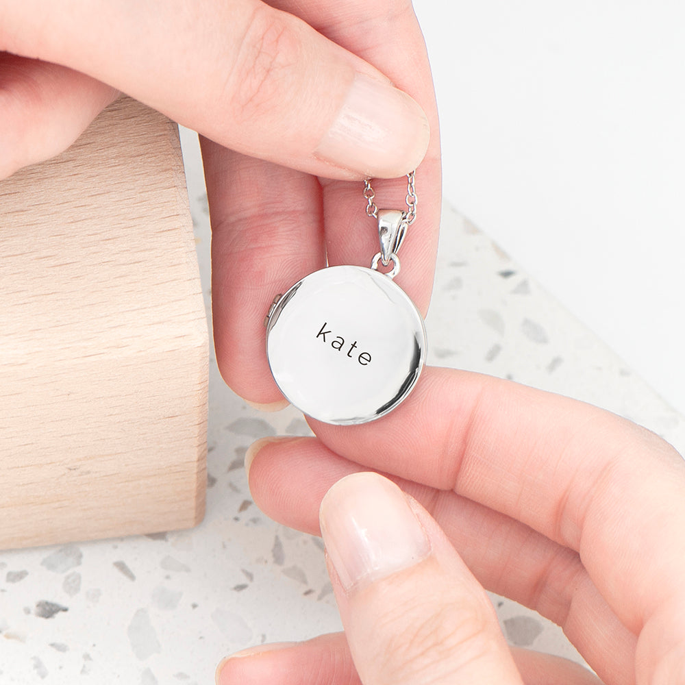 Personalised Round Photo Locket