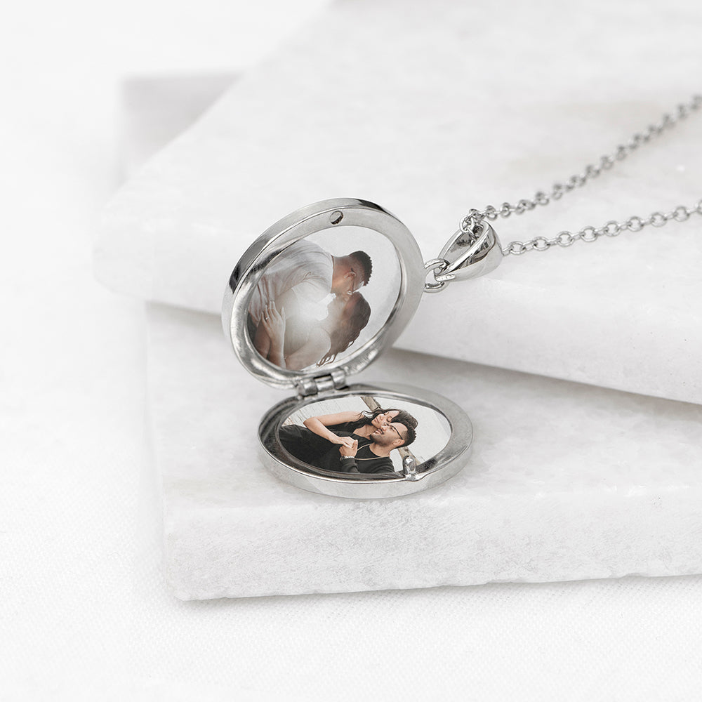 Personalised Round Photo Locket