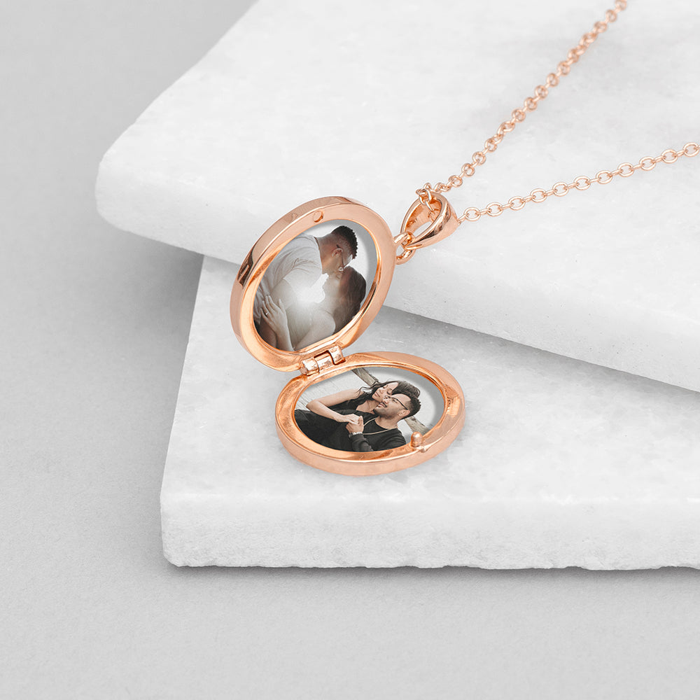 Personalised Round Photo Locket