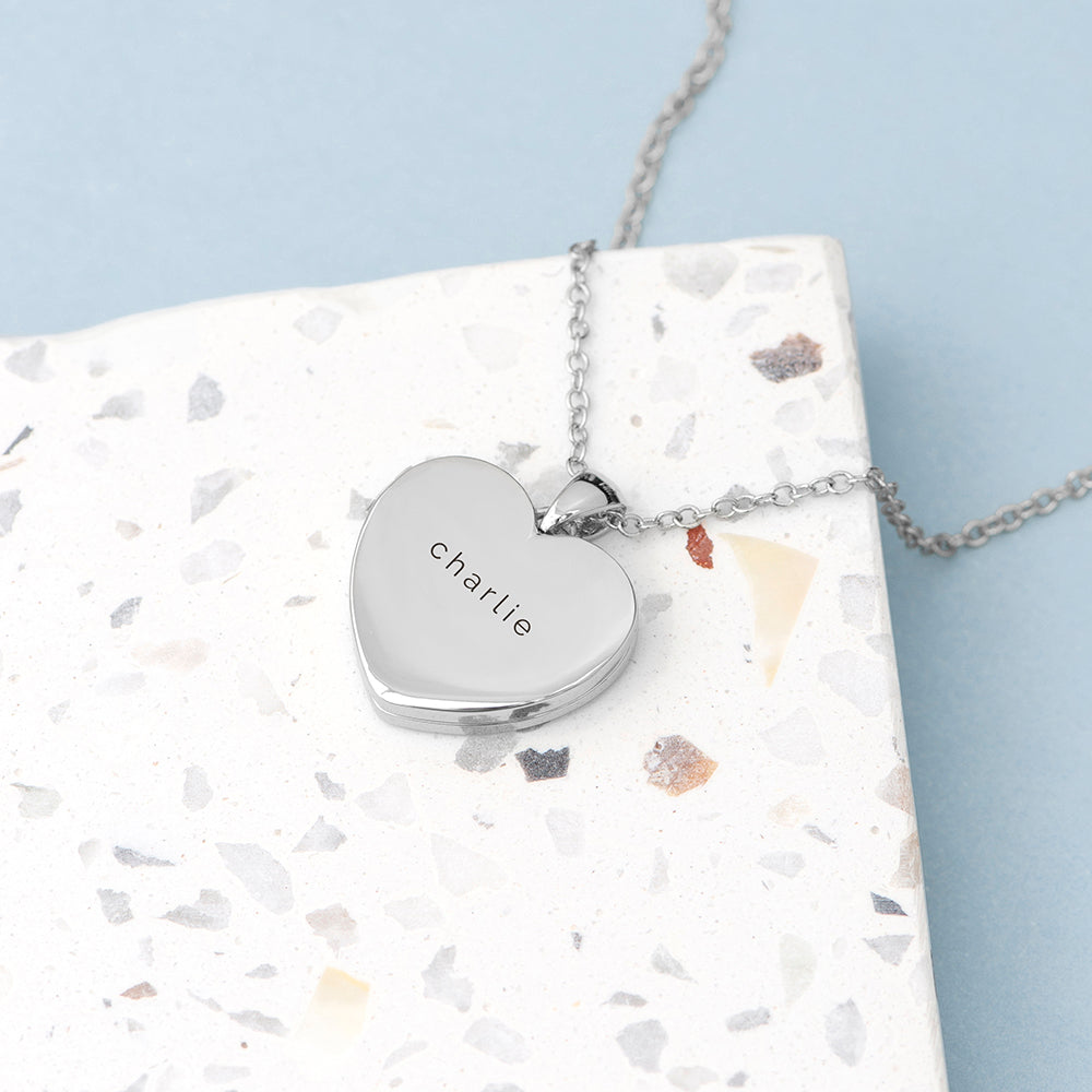 Personalised Heart Photo Locket